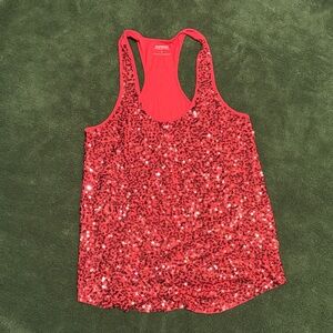 Sequin Tank Top